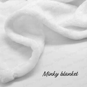 Cute Cow Blanket, White, Black, Green or Gray Sherpa Fleece Blanket, Throw Blanket or Baby Blanket With Cute Cow Print, Cow Lover Gift image 6