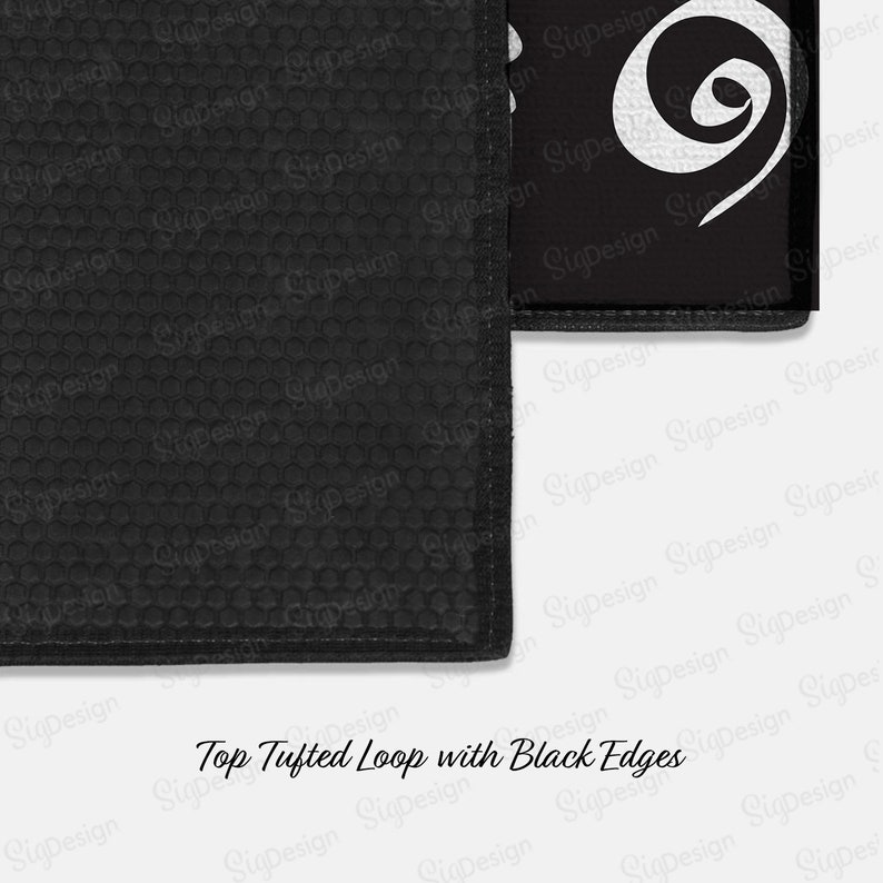 Black White Kitchen Floor Mat Hand Drawn Abstract Shapes Etsy