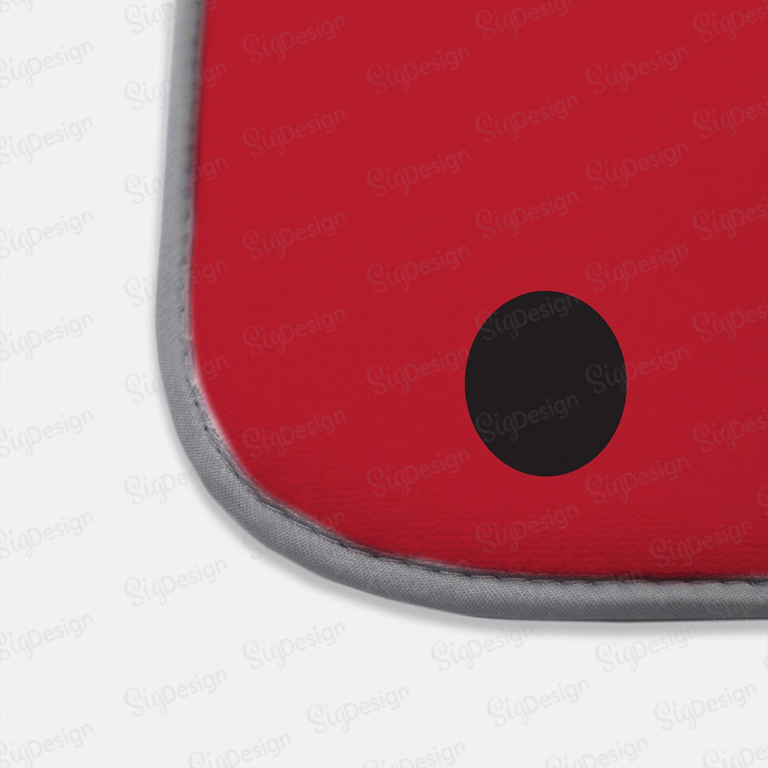 Ladubug Dish Drying Mat Red and Black Kitchen Counter Decor Etsy