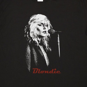 Blondie tee, Debbie Harry, Heart of Glass, New wave, punk rock, 70&#39;s, 80&#39;s, 90s - screen printed T-SHIRT