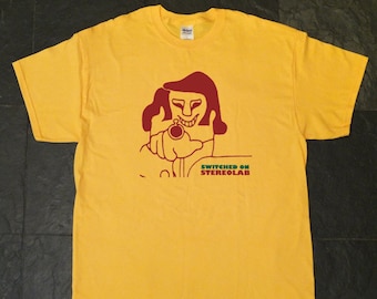 Stereolab リンガーTシャツ ペン・クリフ スーパー45 フランス パリ