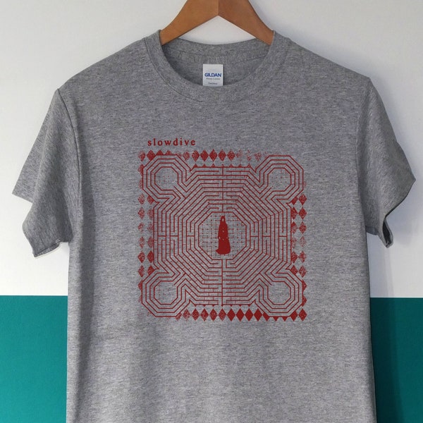 Slowdive t-shirt, shoegaze, Everything Is Alive, dream pop, My bloody valentine, Ride, Lush, 90's  - screen printed T-shirt