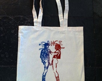 Two cowboys, Iconic, Vivienne Westwood, Punk's Queen, Seditionaries, punk's not dead - Durable Screen printed