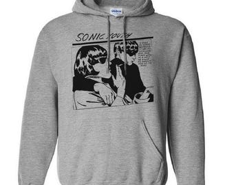 Sonic Youth - Screen Printed Sweatshirt, Hoodie
