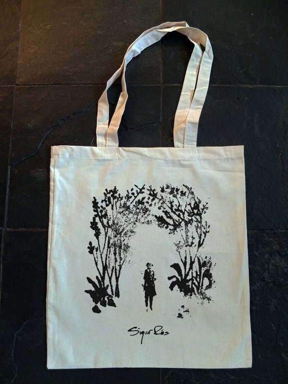 Sigur Ros, Sigur Rós, Takk, Atta - screen printed, Cotton tote bag