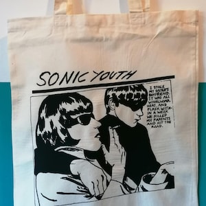 Sonic Youth Tシャツ＆トートバッグセット Sonic Youth Tote - Etsy