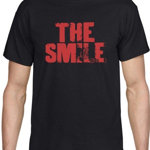 The Smile band t-shirt, Thom Yorke, Radiohead - screen printed t-shirt