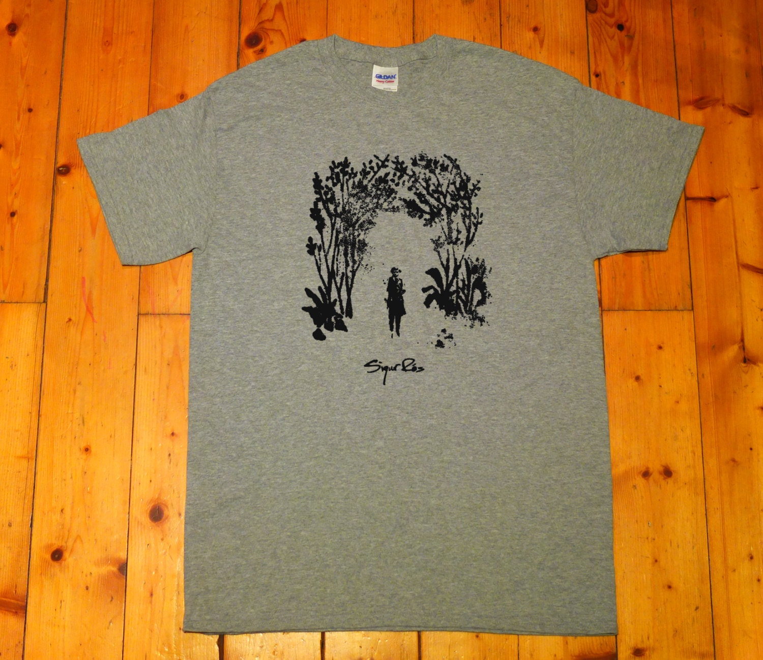 Image of Sigur Ros - Takk, Valtari, Von, Agaetis Byrjun, Kveikur, Inni, Rós Men's Screen Printed T-Shirt