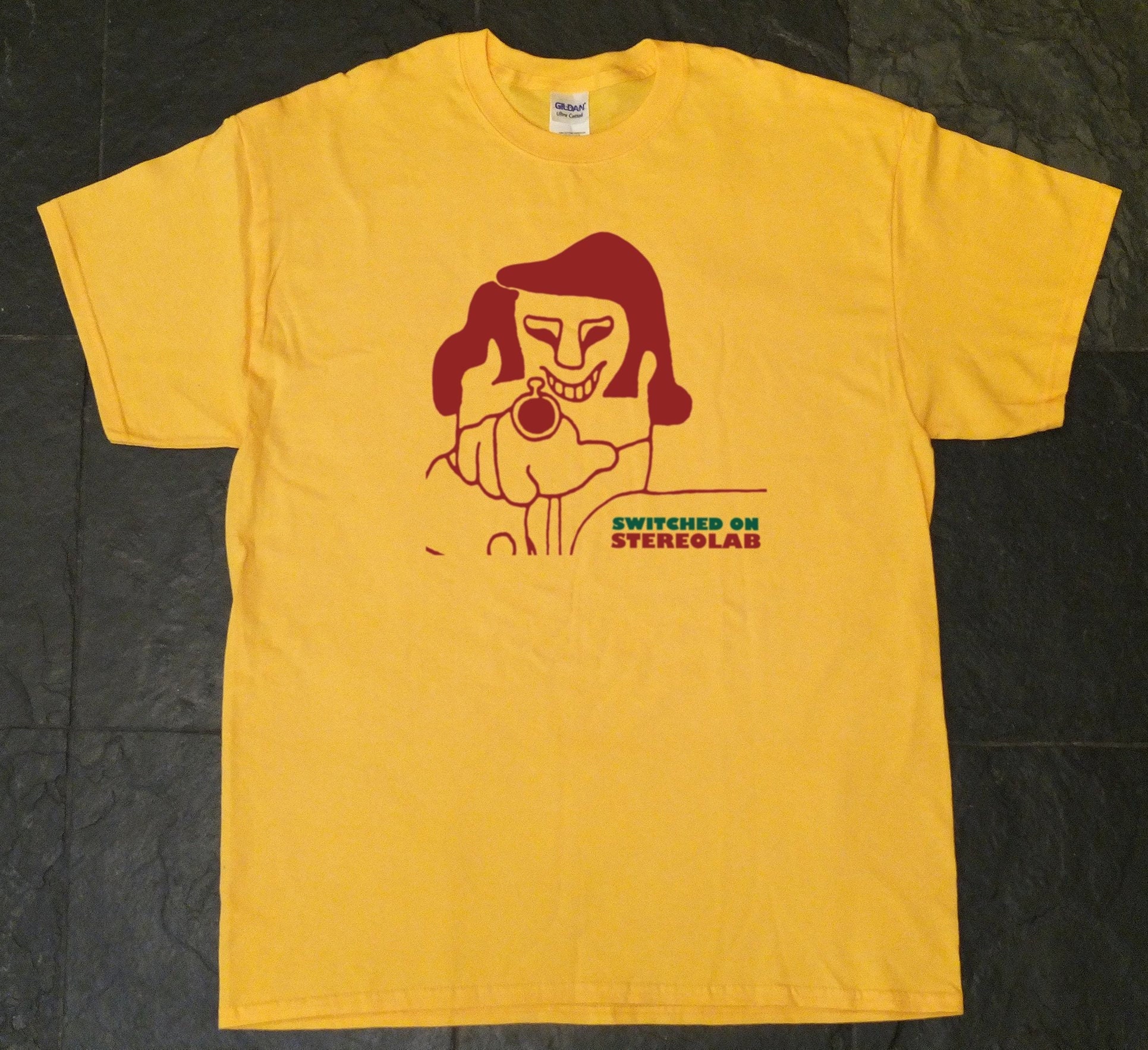 最安 Stereolab Canada Etsy - T-shirt Printed Screen - 洋楽