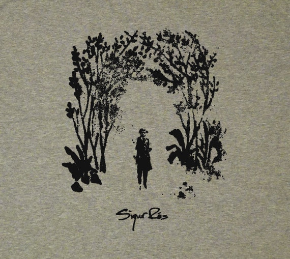 Von Sigur Ros agaetis byrjun SCREEN PRINTED T-SHIRT Kveikur Takk Valtari