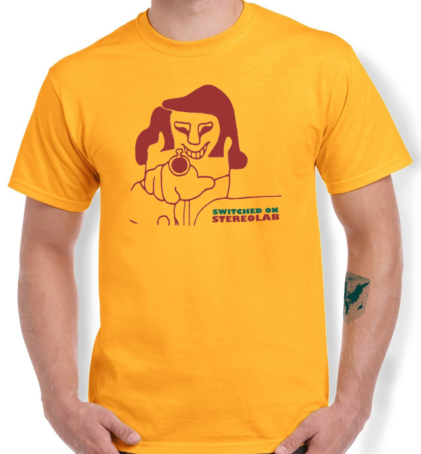 Stereolab - Screen Printed T-shirt - Etsy Canada