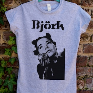 Bjork shirt, Björk, 90s, Debut, Fossora, Alternative, Electronic music, original gift - screen printed T-shirt