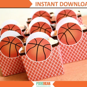 Sacs cadeaux à thème de basket-ball pour enfants, sacs de butin