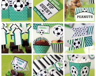 Items Similar To Soccer Party Soccer Birthday Kids Soccer