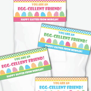 Easter Treat Bag Toppers Printable Easter Bag Toppers for Easter School ...