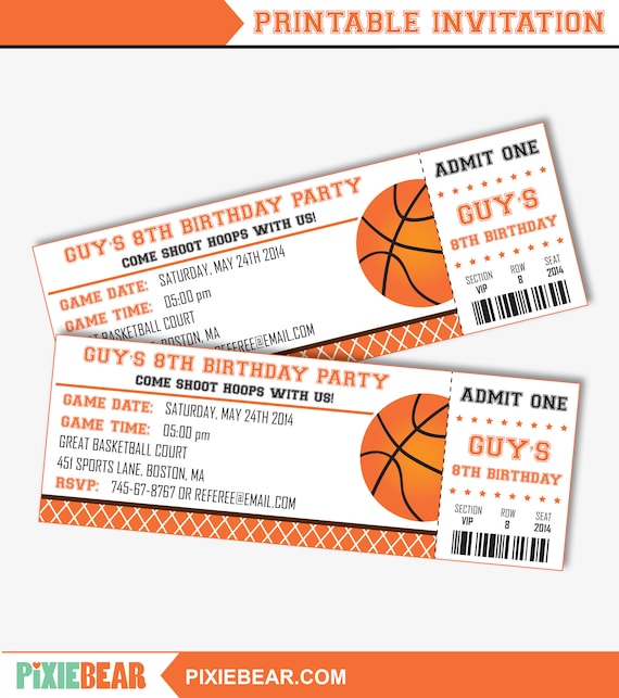 Basketball Invitations Amazon Com