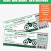 Motorcycle Cupcake Toppers Printable Motocross Party Toppers, Dirt Bike ...