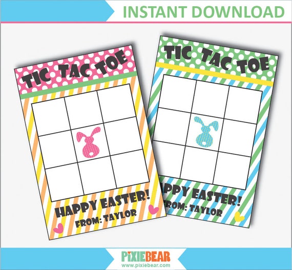 tic tac toy easter