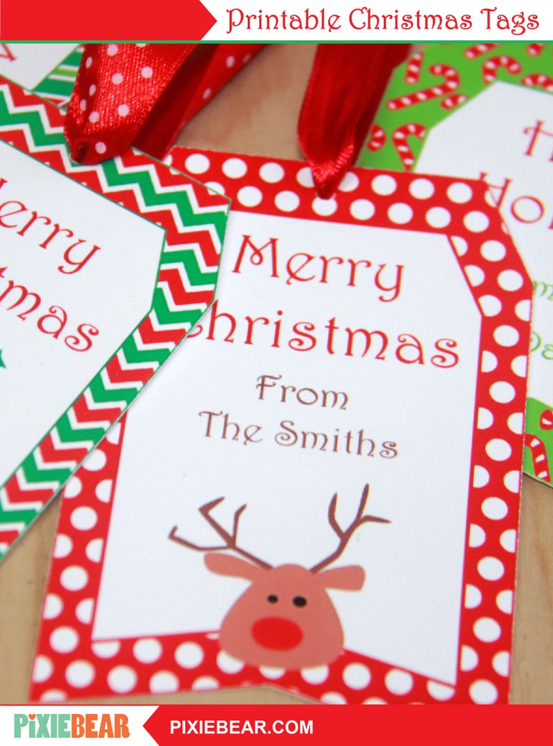 Christmas Gift Tags For Kids 