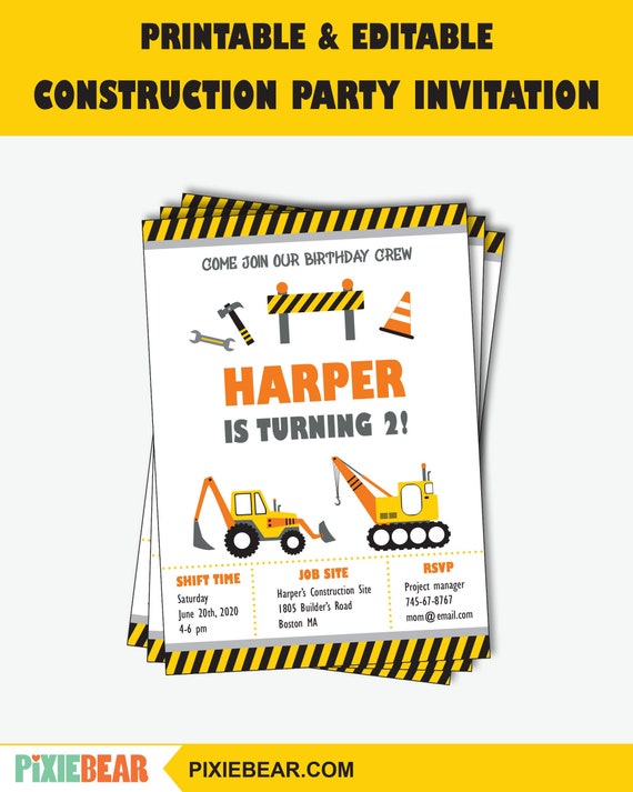 construction-birthday-invitation-construction-party-printable-etsy