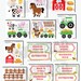 Farm Cutouts Printable Farm Birthday Decoration, Farm Party Signs and ...