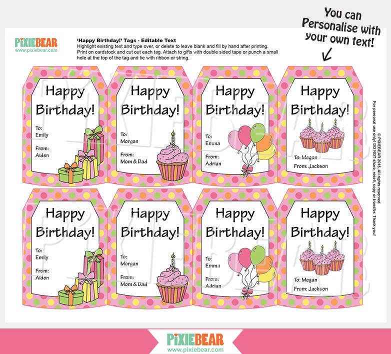 birthday-gift-tags-personalized-gift-tags-personalized-etsy-m-xico