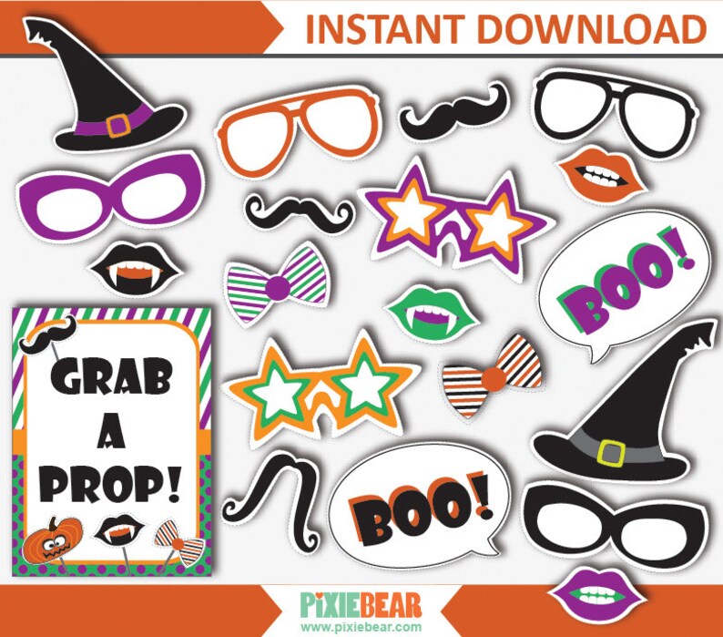Halloween Photograph Booth Props - Halloween Get together Image Booth - Halloween Picture Booth Indicator - Image Booth Props Printable (Instantaneous Down load) image regarding Halloween Photo Booth Props Printable Free named Halloween Image Booth Props - Halloween Bash Image Booth - Halloween Picture Booth Indicator - Photograph Booth Props Printable (Fast Down load)