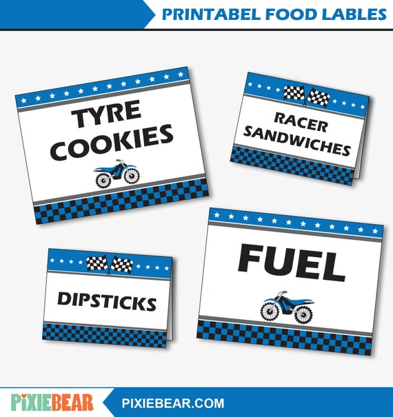 Motocross Birthday Meals Labels - Printable Decorations for a Motorbike Kid Shower or a Grime Motorbike Birthday (Fast Down load) graphic regarding Printable Food Labels called Motocross Birthday Meals Labels - Printable Decorations for a Bike Youngster Shower or a Filth Motorcycle Birthday (Prompt Down load)