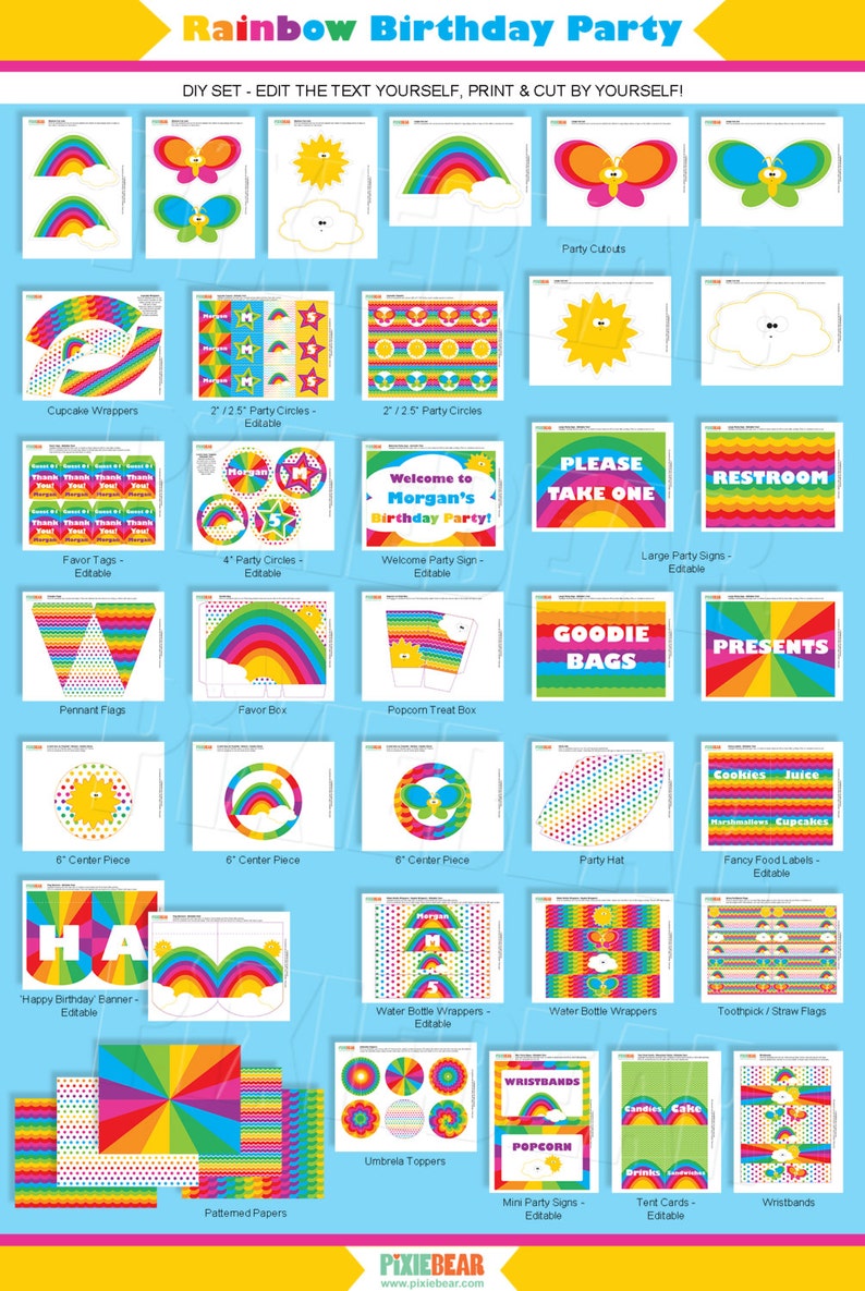 rainbow-birthday-rainbow-party-rainbow-birthday-printables-etsy
