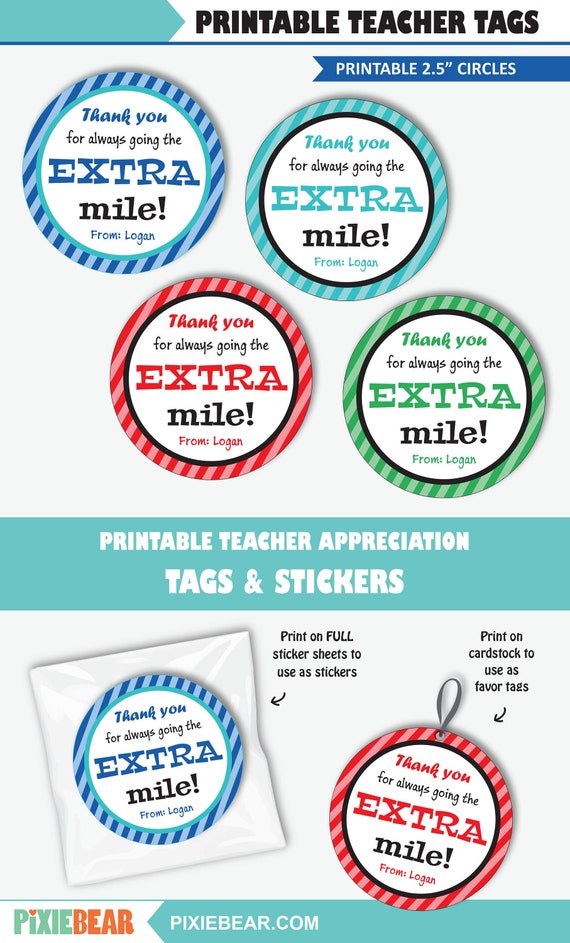 Teacher Appreciation Gum Printable Extra Teacher Appreciation Stickers Teacher Gift s Teacher Thank You Labels Instant Download By Pixiebear Catch My Party