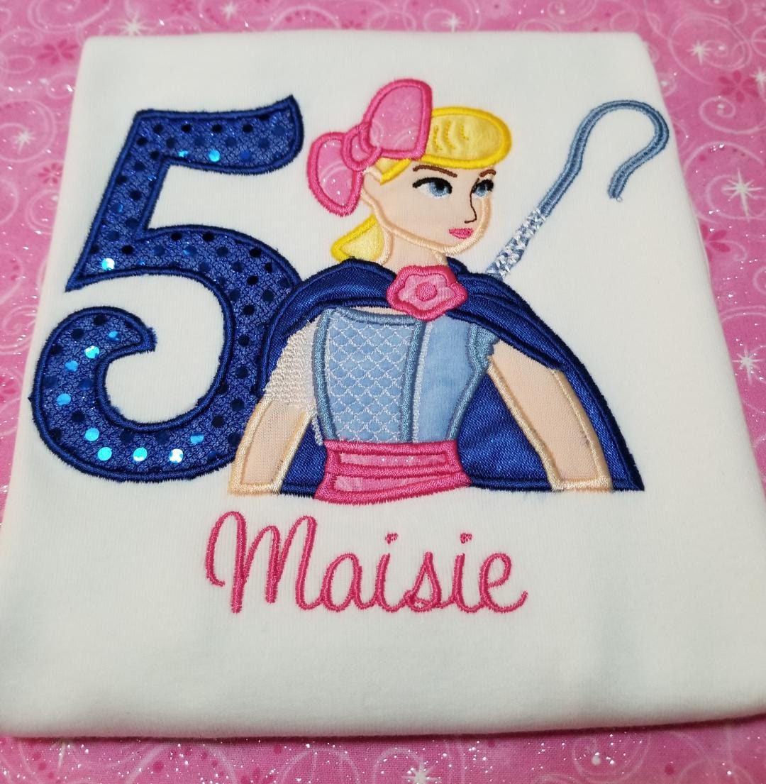Bo Peep Toy Story Birthday shirt your choice of colors Etsy