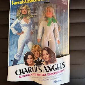 Charlie’s Angels Farrah Fawcett rare factory sealed doll 1977