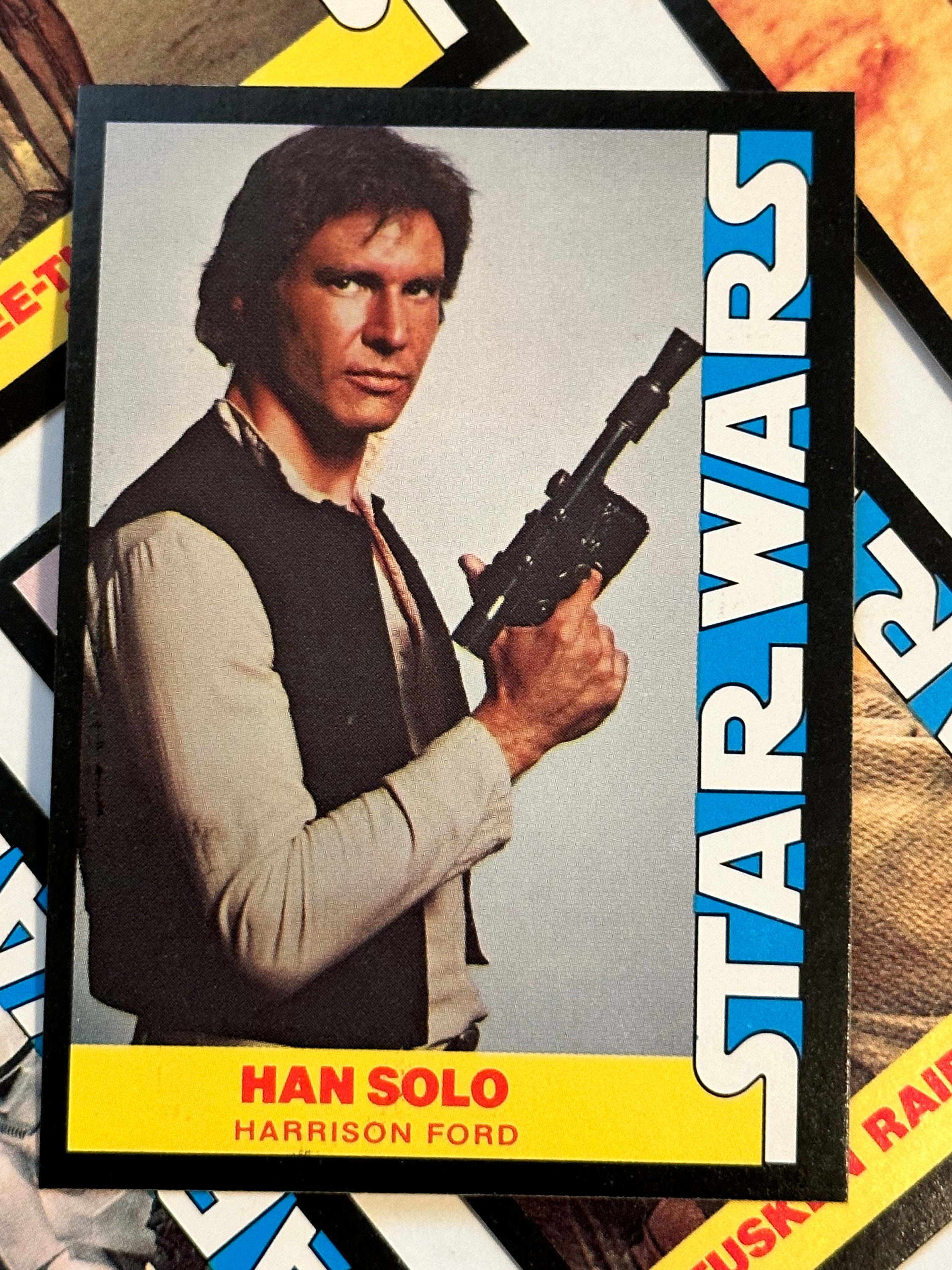 スターウォーズ ワンダーブレッド 16 枚のカード 高品質セット 1977 年