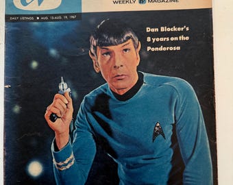 Star Trek Rare find LA times TV guide insert booklet from 1967