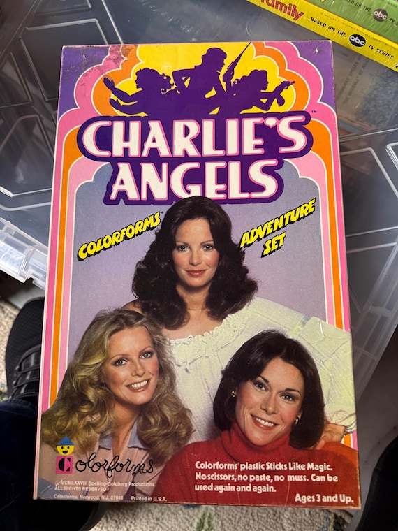 Charlie's Angels Colour Form Adventure Set in Box 1978 - Etsy
