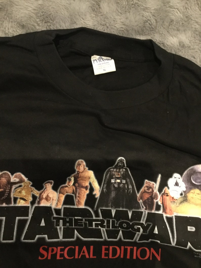 Star Wars Trilogy rare special edition shirt 1990s image 3