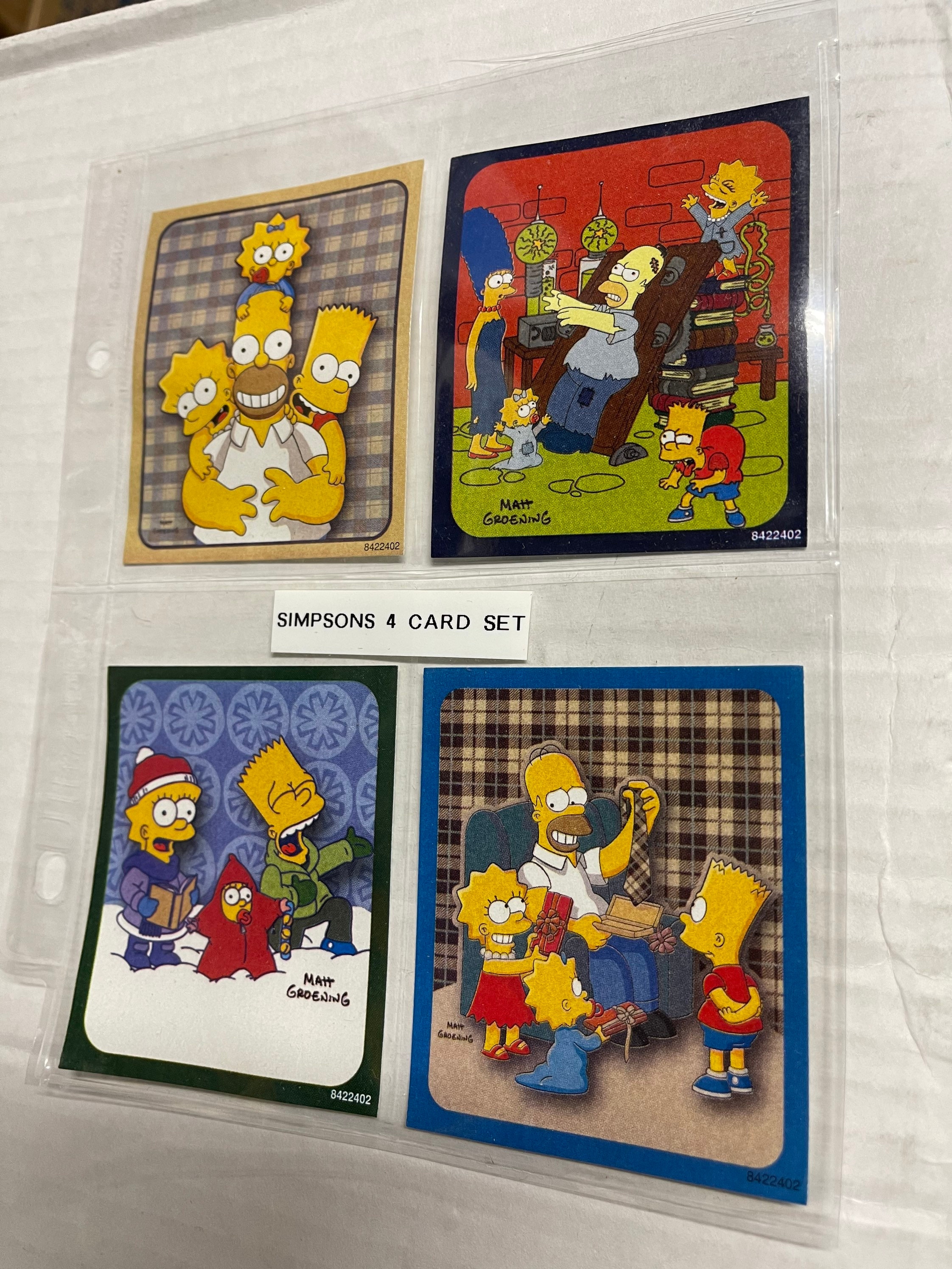 The Simpsons Energizer Batteries Rare 4 Stickers Set 1990s - Etsy