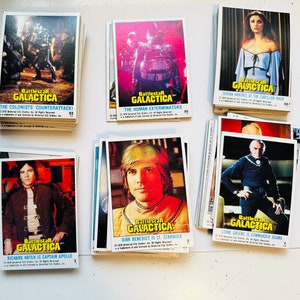 Battlestar Galactica original cards set 1978