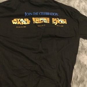 Star Wars Trilogy rare special edition shirt 1990s image 4
