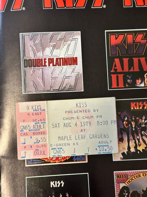 Kiss Original Concert Program With Ticket 1979 - Etsy