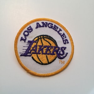 Los Angeles Lakers basketball rare patch 1980s