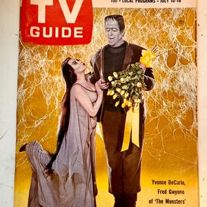 The Munsters TV zeigen seltenes, gut erhaltenes Fernsehprogramm von 1965
