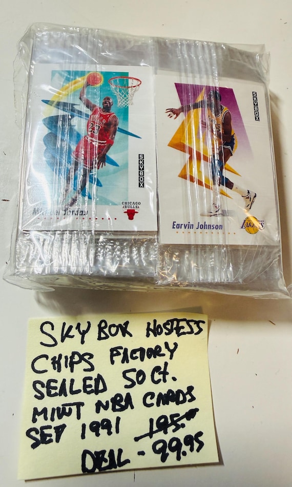 Skybox Basketball Rare Hostess Chips Factory Sealed Mini Cards Set
