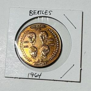 Beatles rare coin from 1964