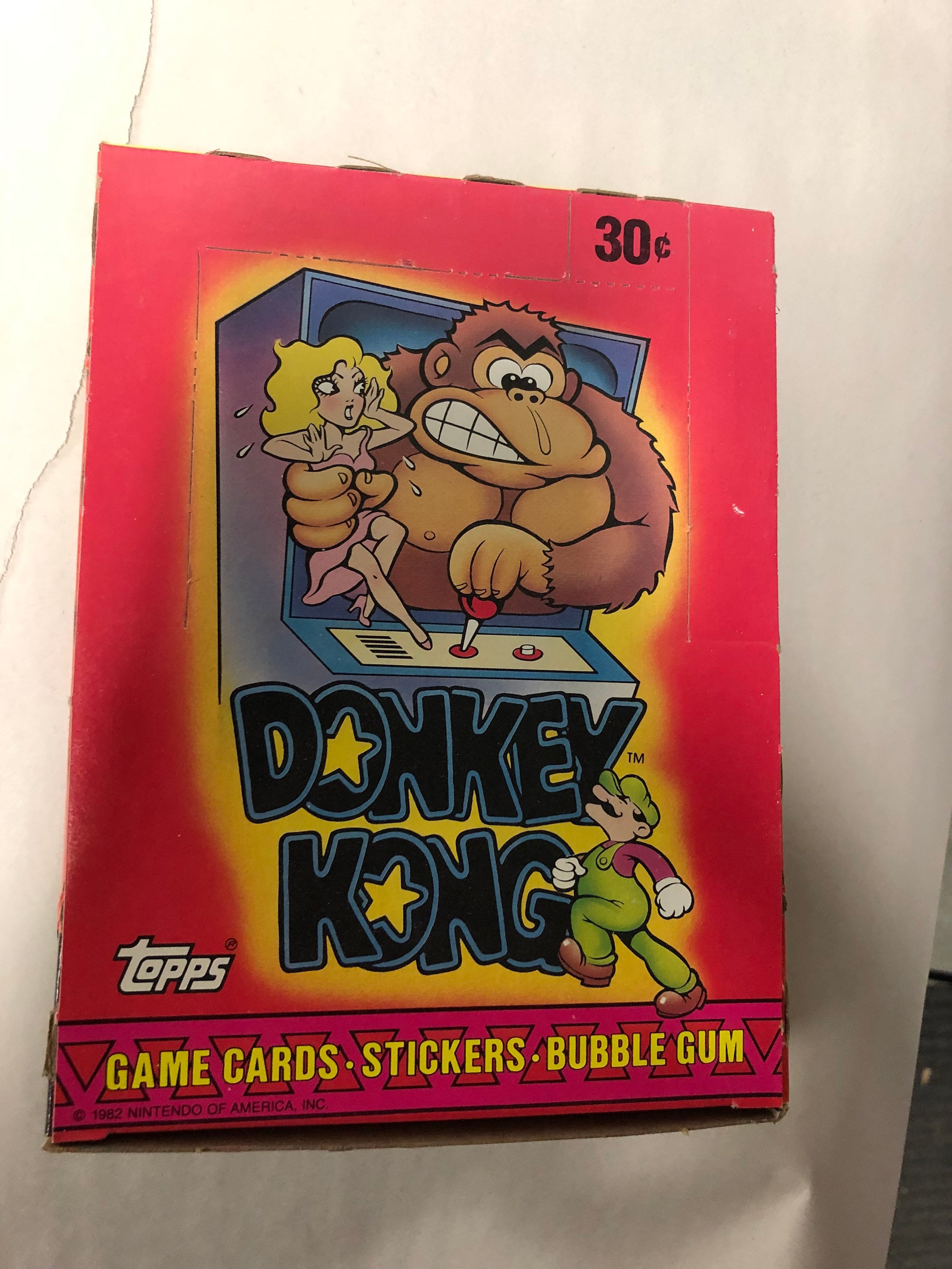 topps DONKEY KONG ドンキーコング　カード36枚　トップス topps DONKEY KONG ドンキーコング カード36枚 トップス