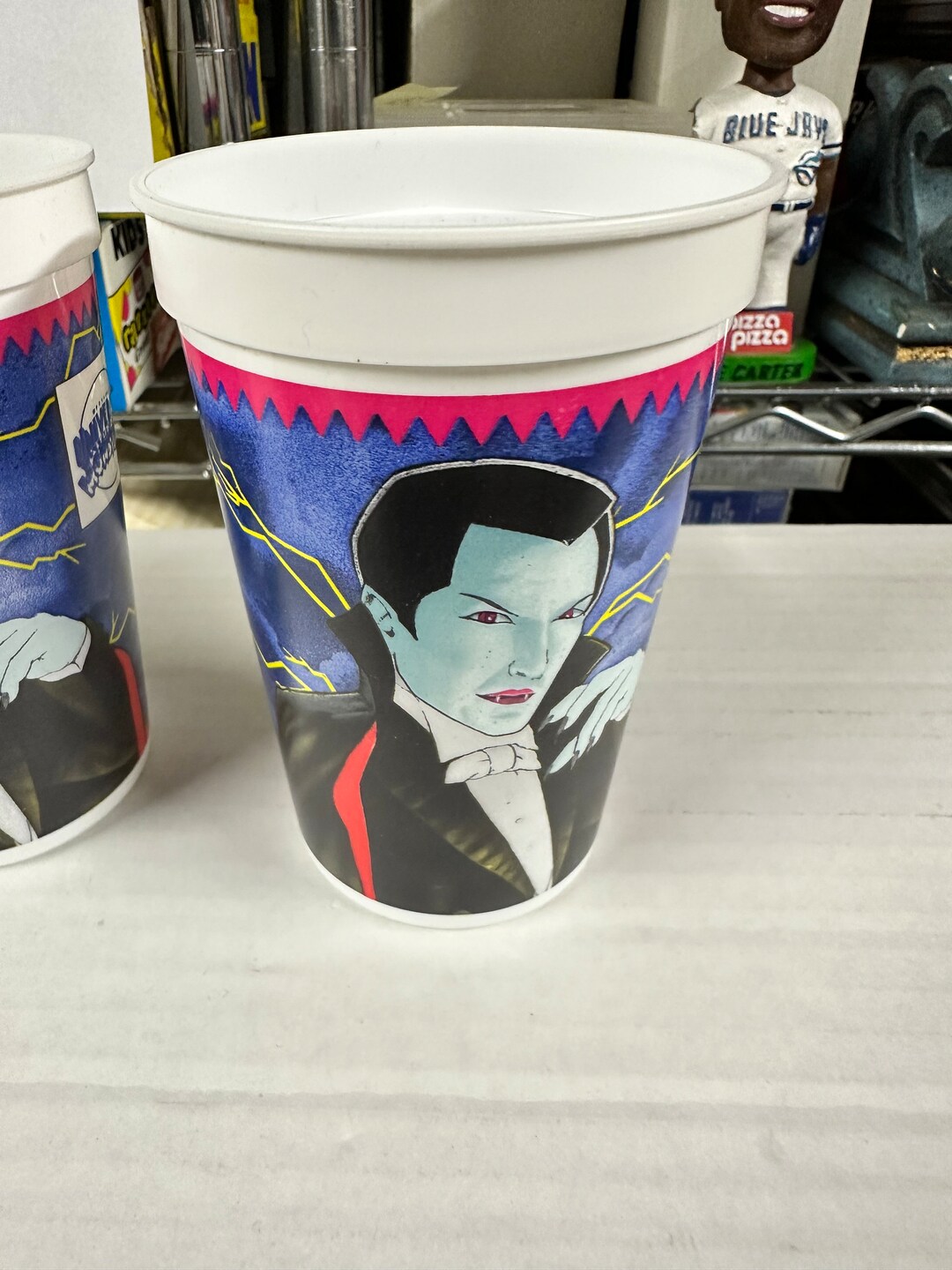 Universal Monsters 3 Rare Pizza Hut Limited Issued Cups 1989 - Etsy