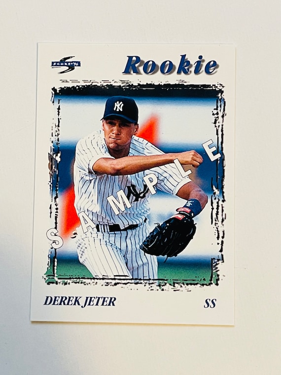 derek jeter rare baseball cards Amazon.com: DEREK JETER COLLECTIBLE BASEBALL CARD ALL STAR GAME 2001 FROM  OREO RITZ AND FLEER main image 1