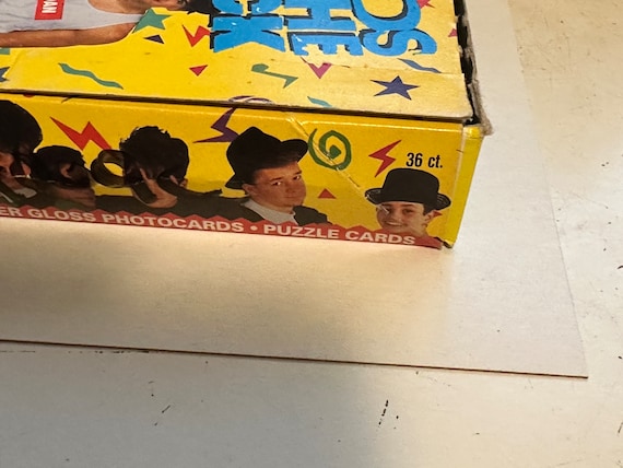 New Kids on the Block Rare Opc Canadian Version 36 Packs Box 1989