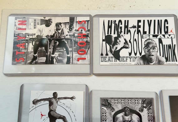 Michael Jordan Rare Nike 6 Cards Vintage Set 1991 - Etsy