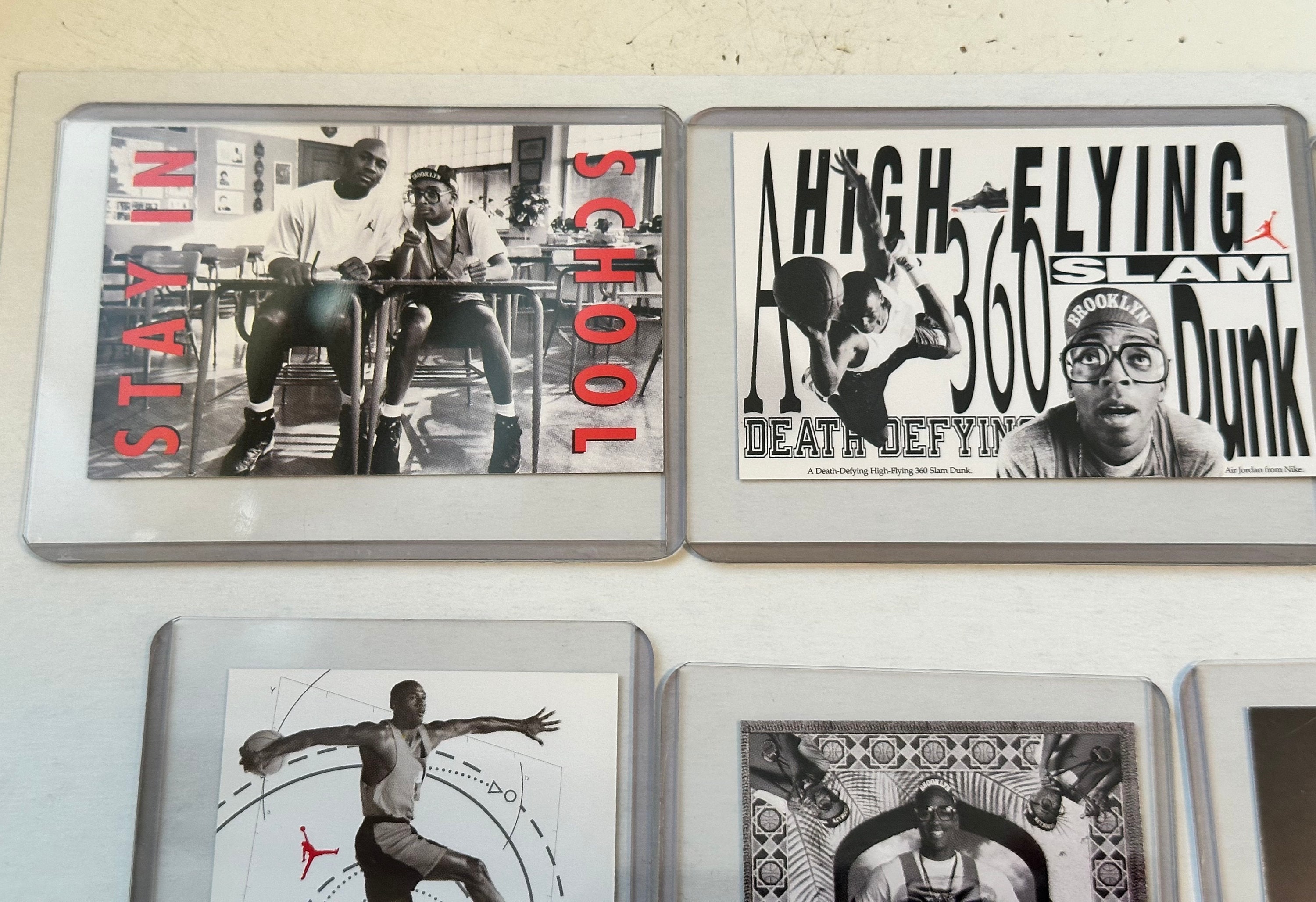 Michael Jordan Rare Nike 6 Cards Vintage Set 1991 - Etsy